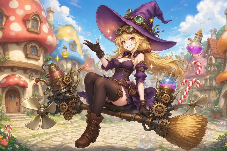 霜境指挥所的原创地下城冒险主题插画